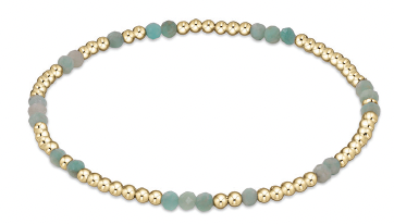 Extends - Hope Unwritten Gemstone Bracelet - Amazonite