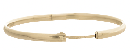 Cherish Gold Bangle Bracelet Small