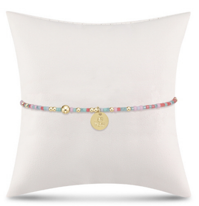 egirl Hope Unwritten Bracelet - Anything is Popsicle - be you. Small Gold Disc