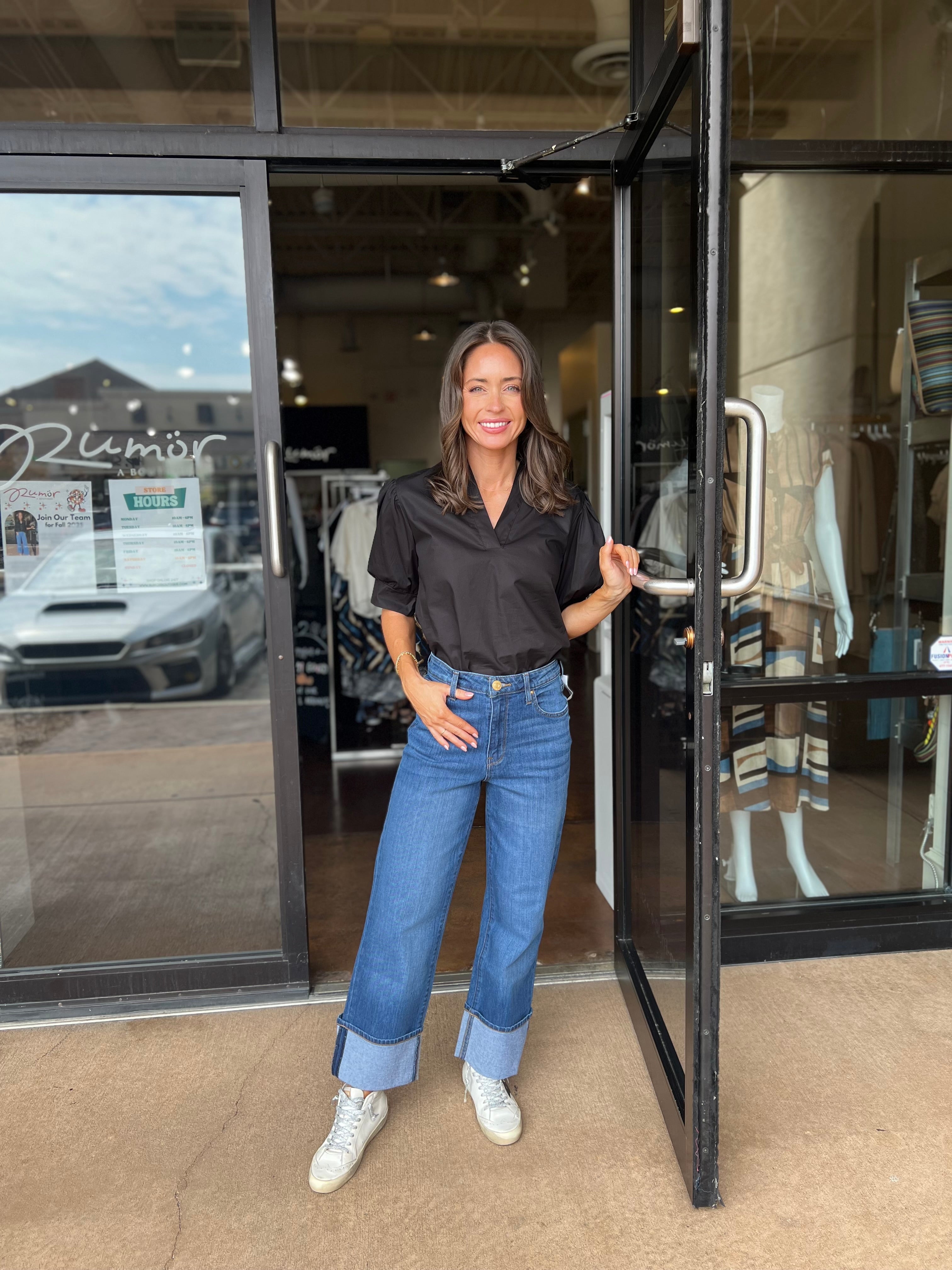 Sienna High Rise Straight - Admire