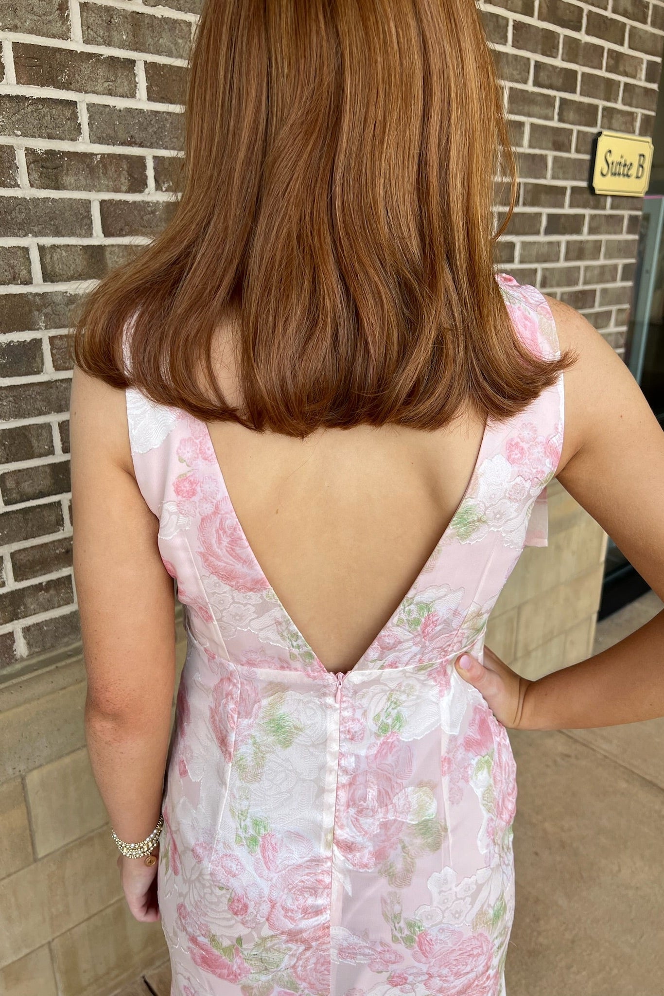 Tinsley Tie Strap Ruffle Maxi Dress