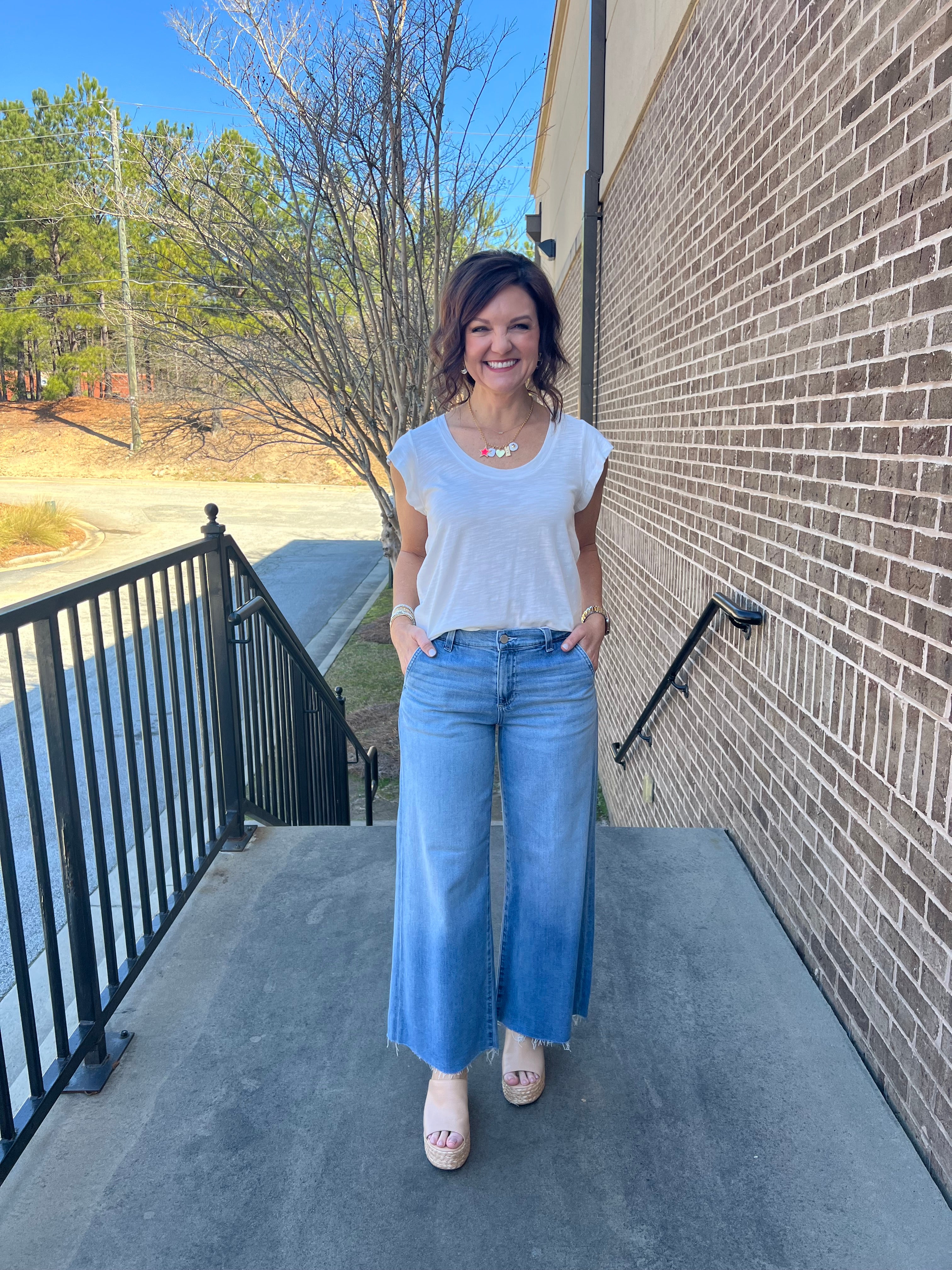 Stella Wide Leg Ankle - Aries