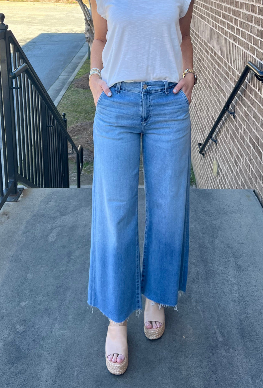Stella Wide Leg Ankle - Aries