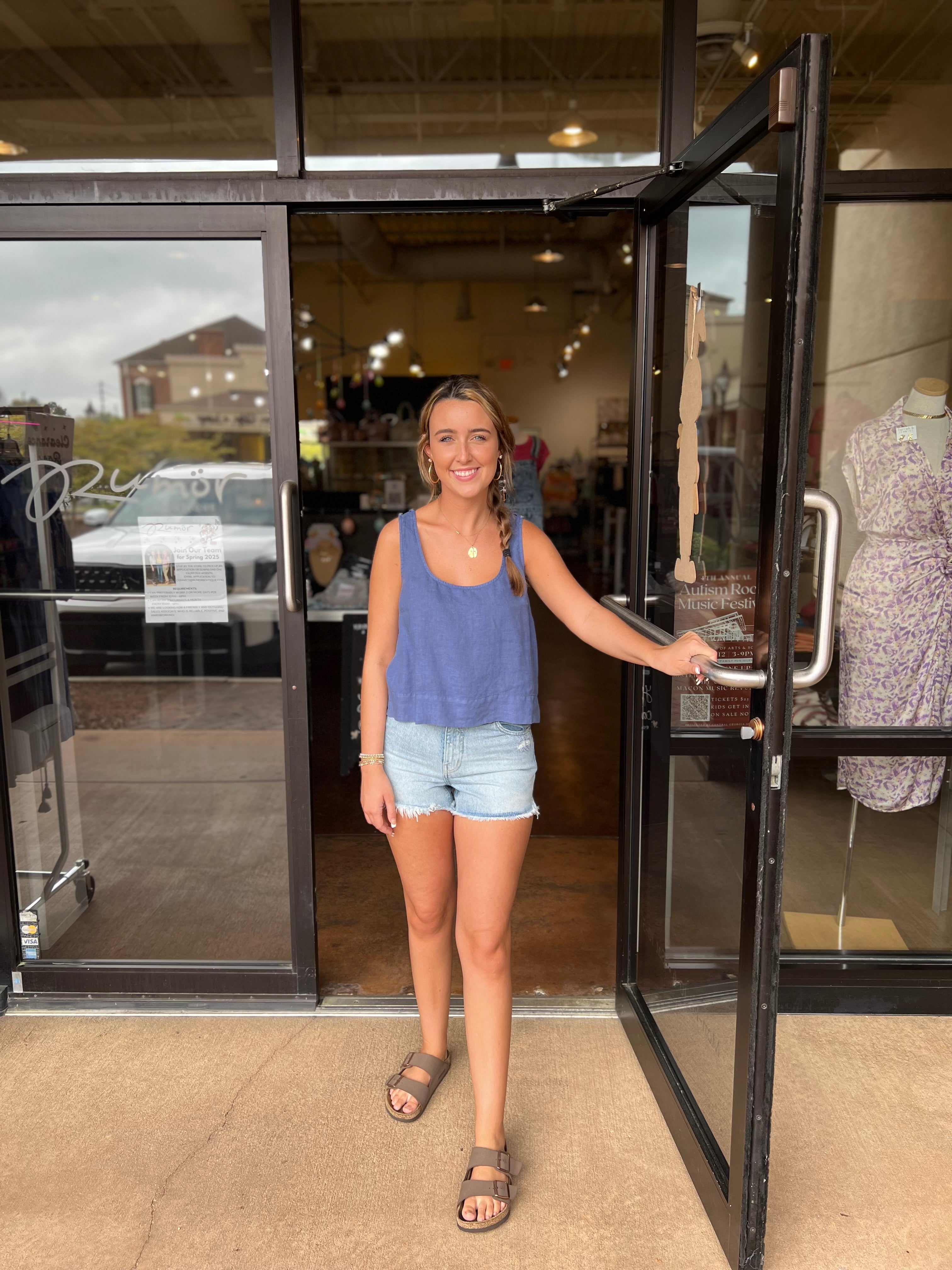 Venice Shorts - Fountain Blue