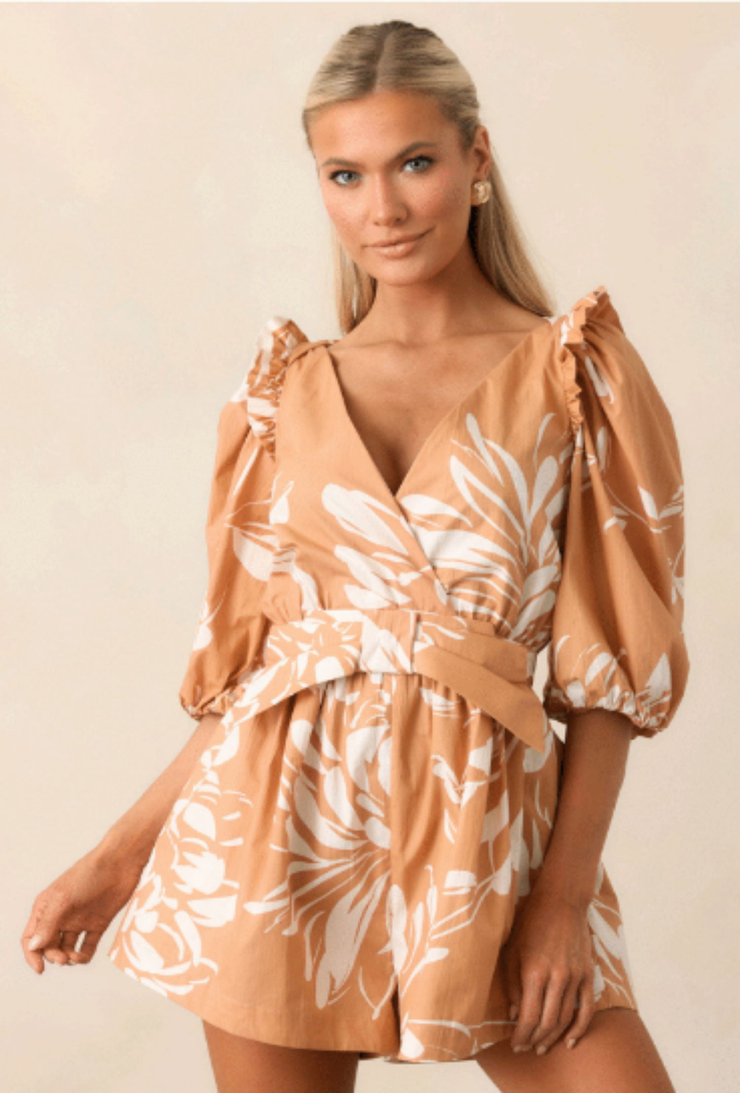 Atlanta Romper - Fawn