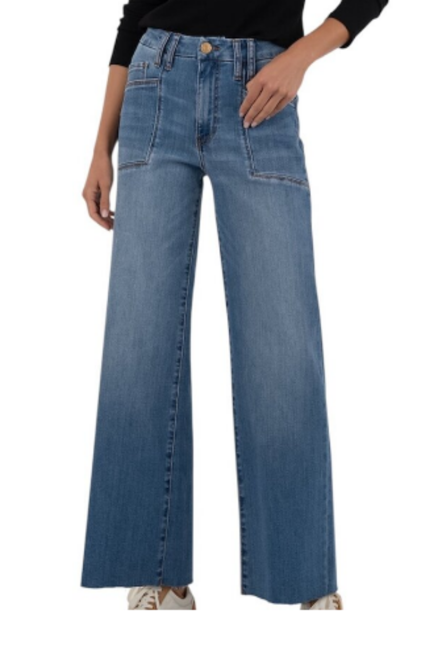 Meg High Rise Wide Leg - Earn