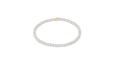 egirl Classic Pearl 3mm Bead Bracelet
