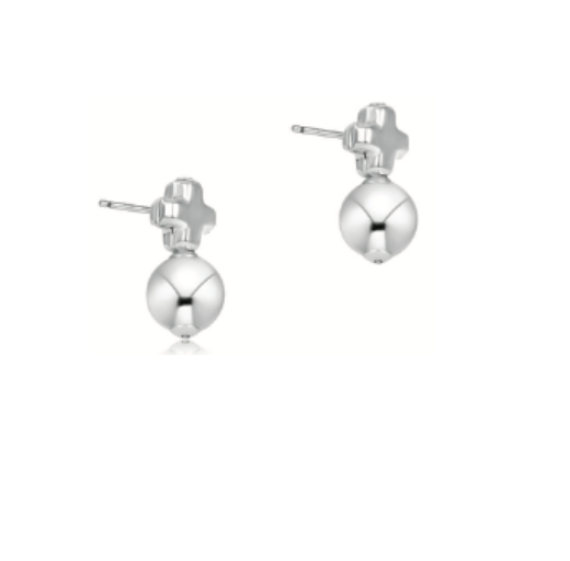 Signature Cross Sterling Stud - Sterling