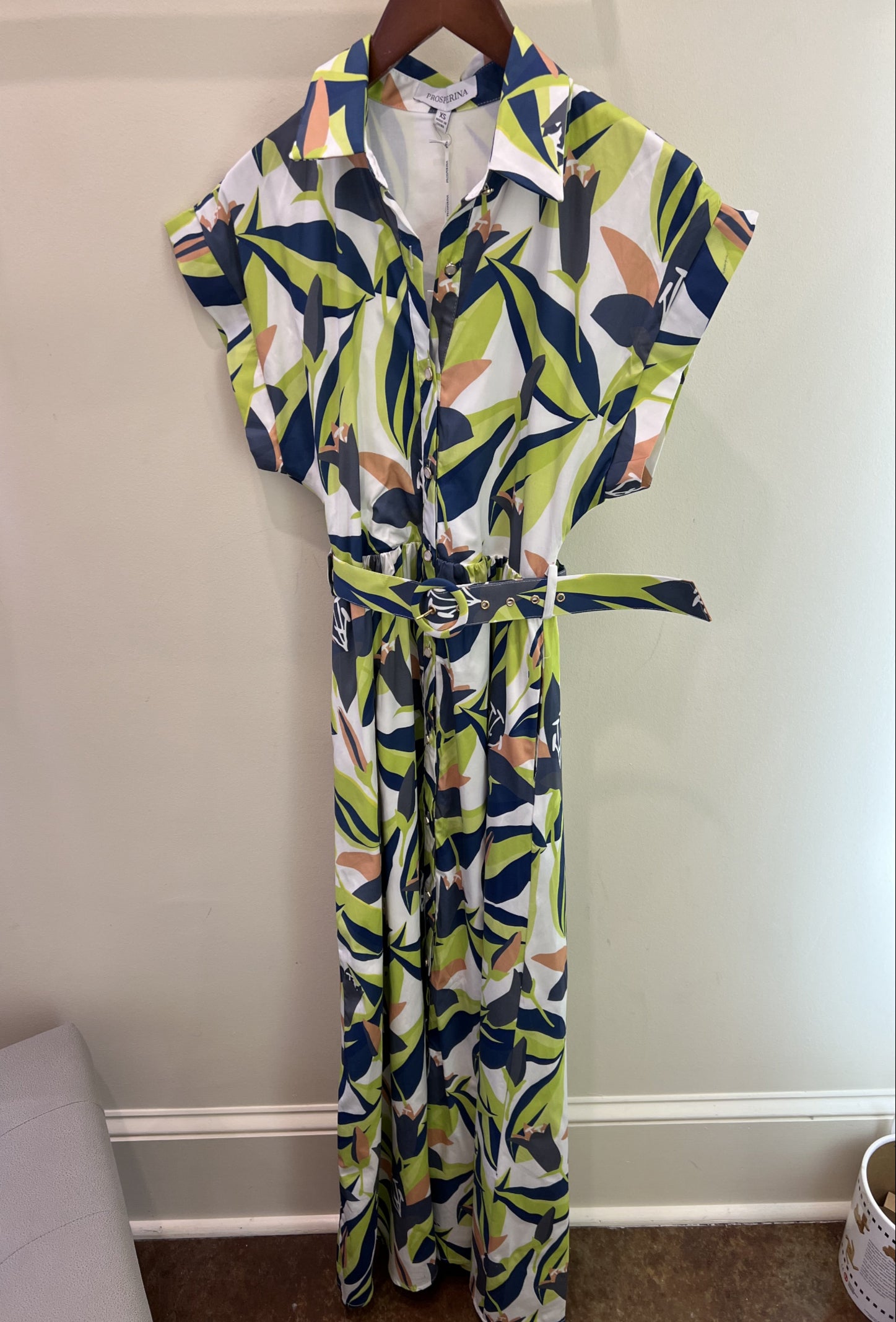 Jocelyn Maxi Dress - Graphic Garden Print