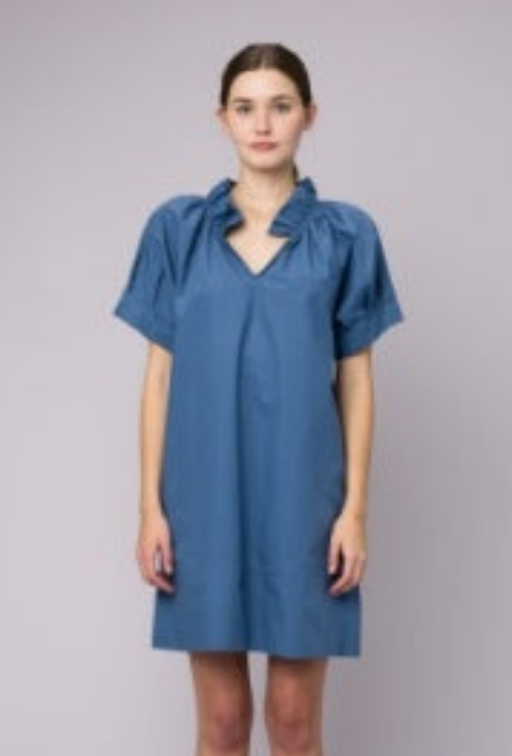 Tabitha Midi Dress - French Blue