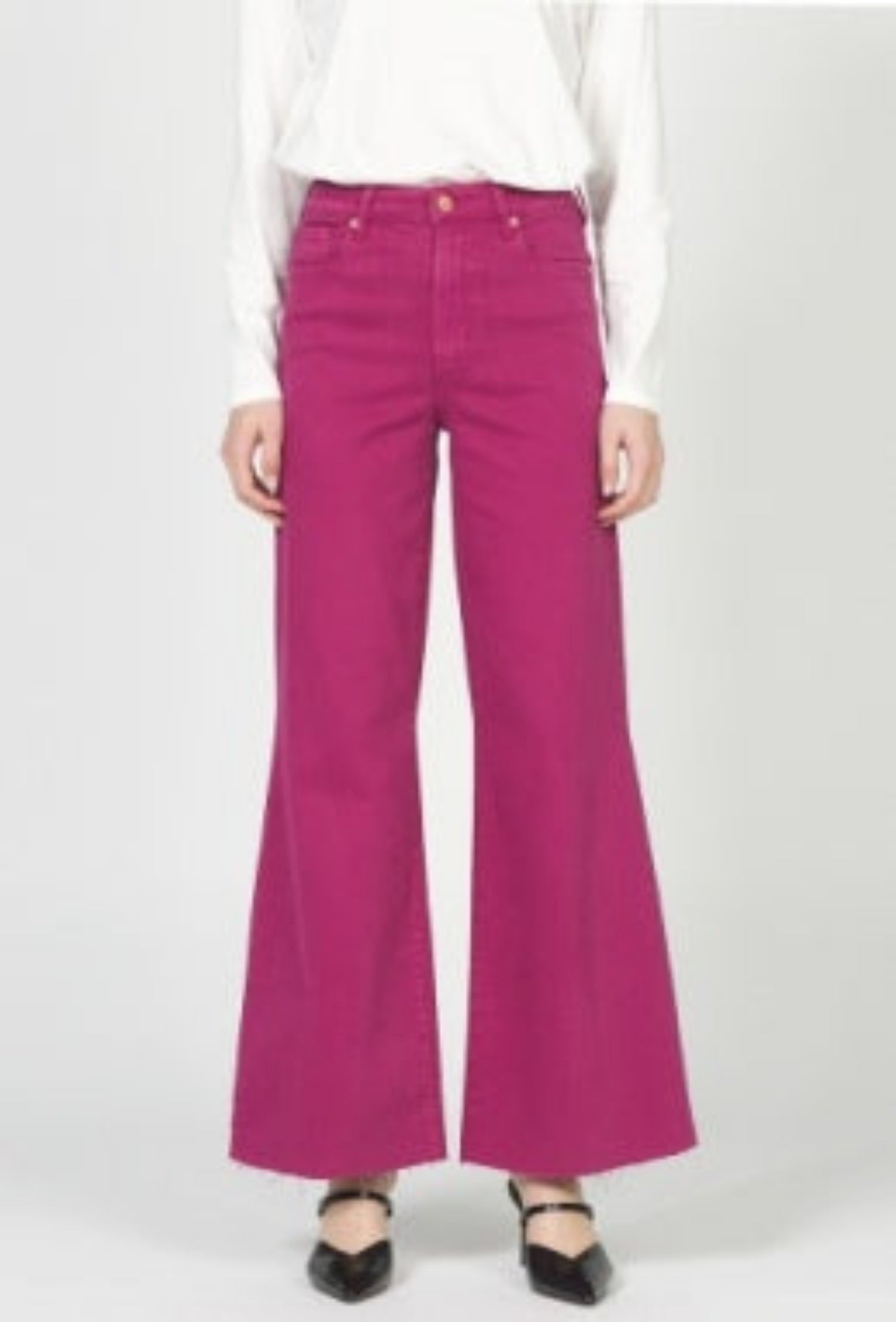 Fiona High Rise Clean Hem - Beaujolais