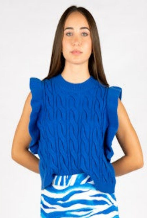 Miranda Vest - Cobalt