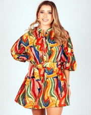 Lexi Dress - Abstract