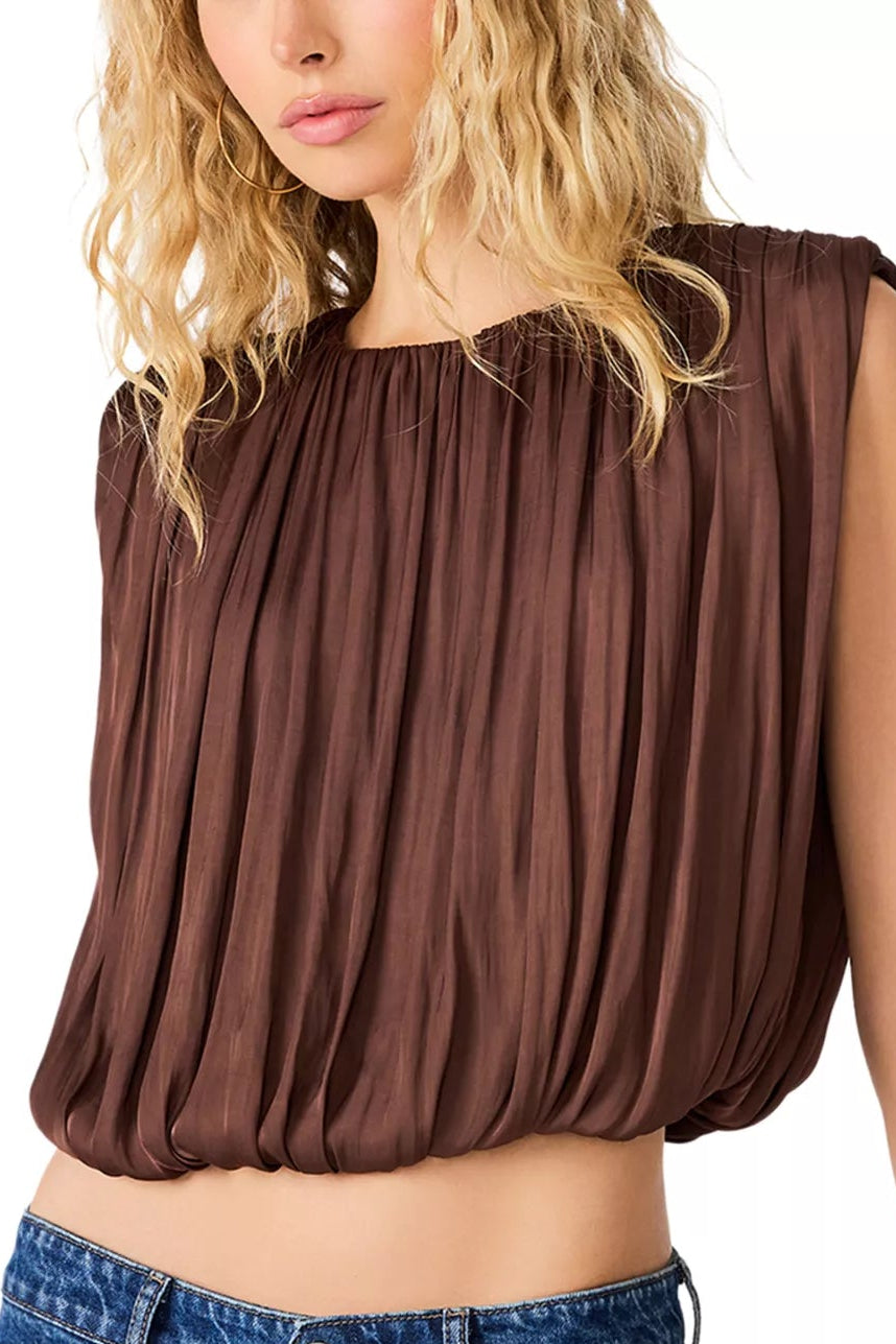 Milana Top - Shaved Chocolate