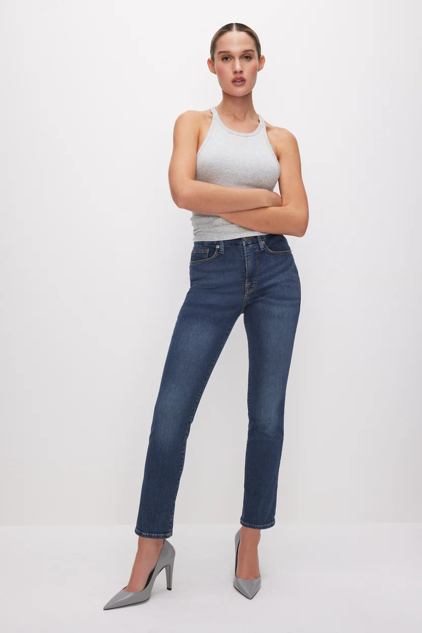 Good Legs Straight Jeans - Blue 004