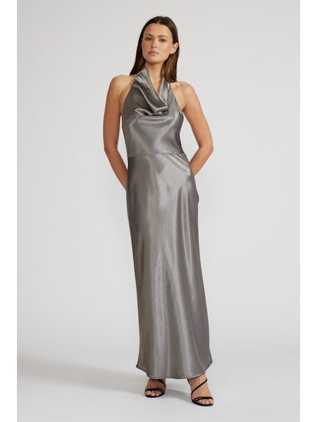 Debbie Halter Dress - Pewter