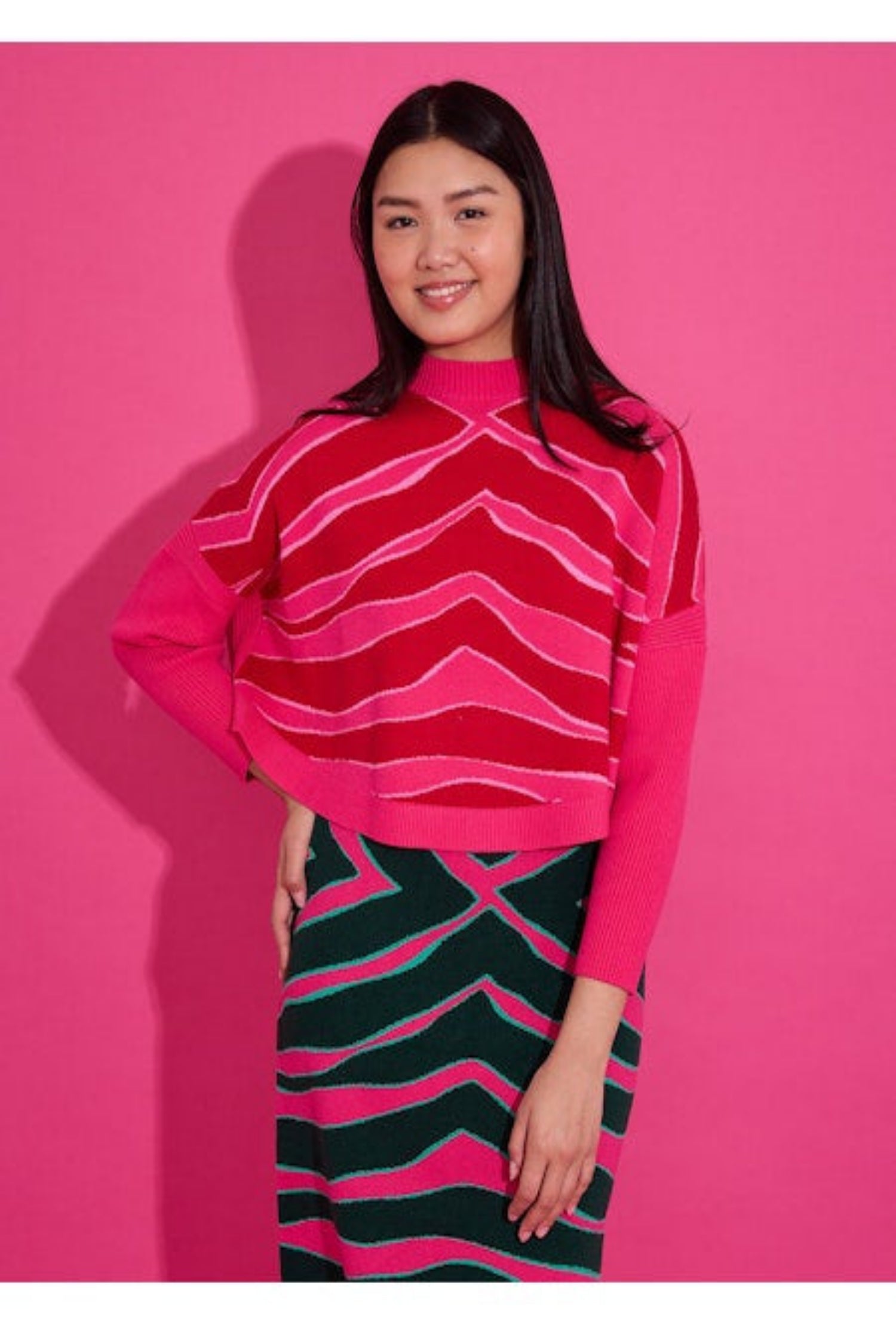 Leona Sweater - Ziggy Lipstick