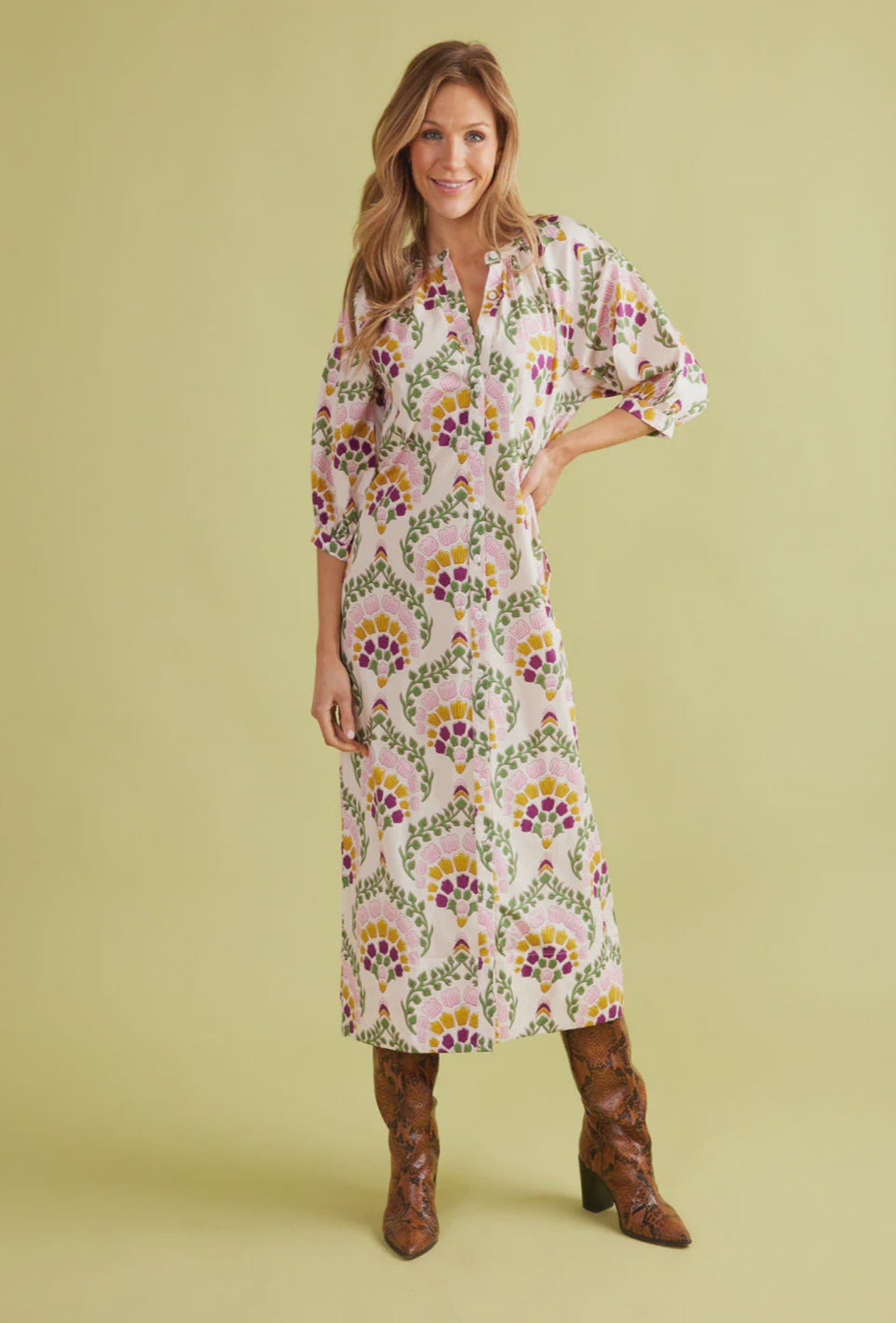 Madeleine Dress - Botanique