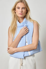 Striped Vest - Blue