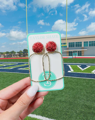 Gameday Field Goal Hoops - Red / Rectangle