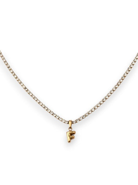 Stage Name Necklace - Gold