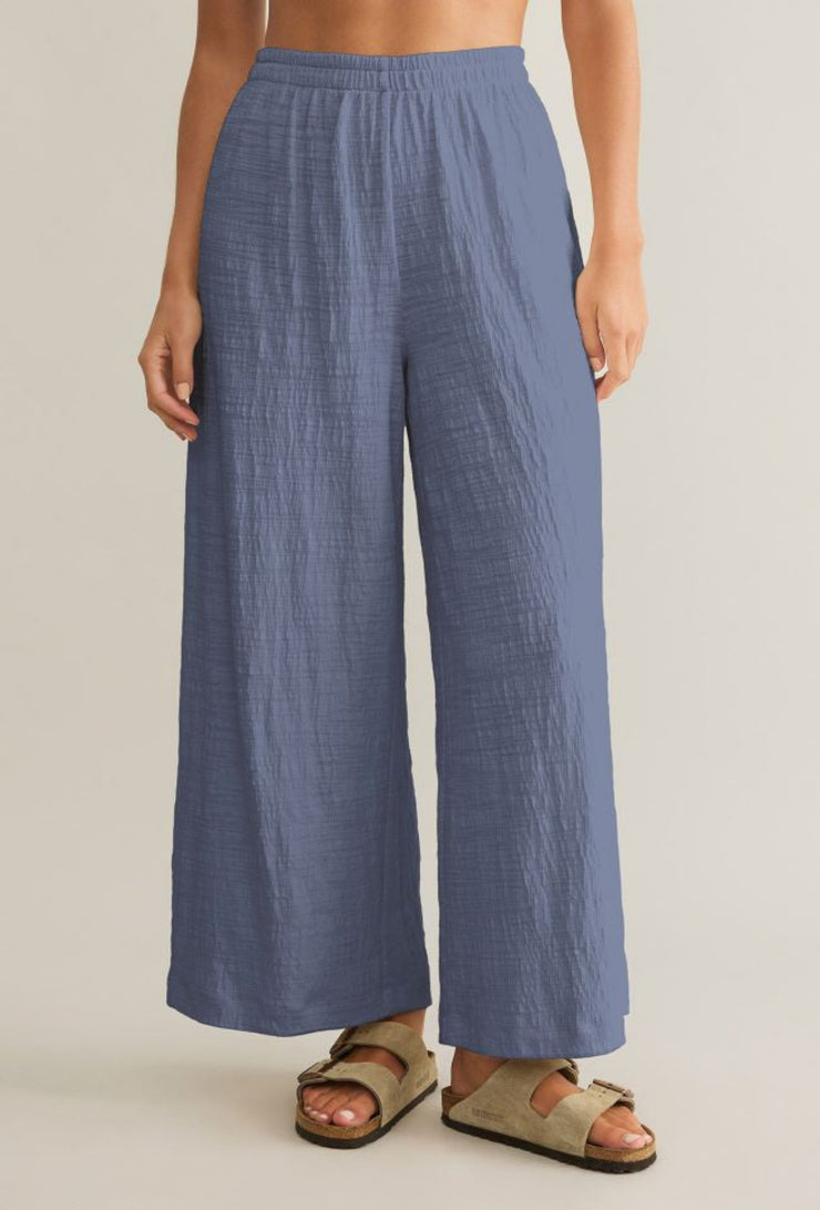 Scout Textured Slub Pant - Worn Blue