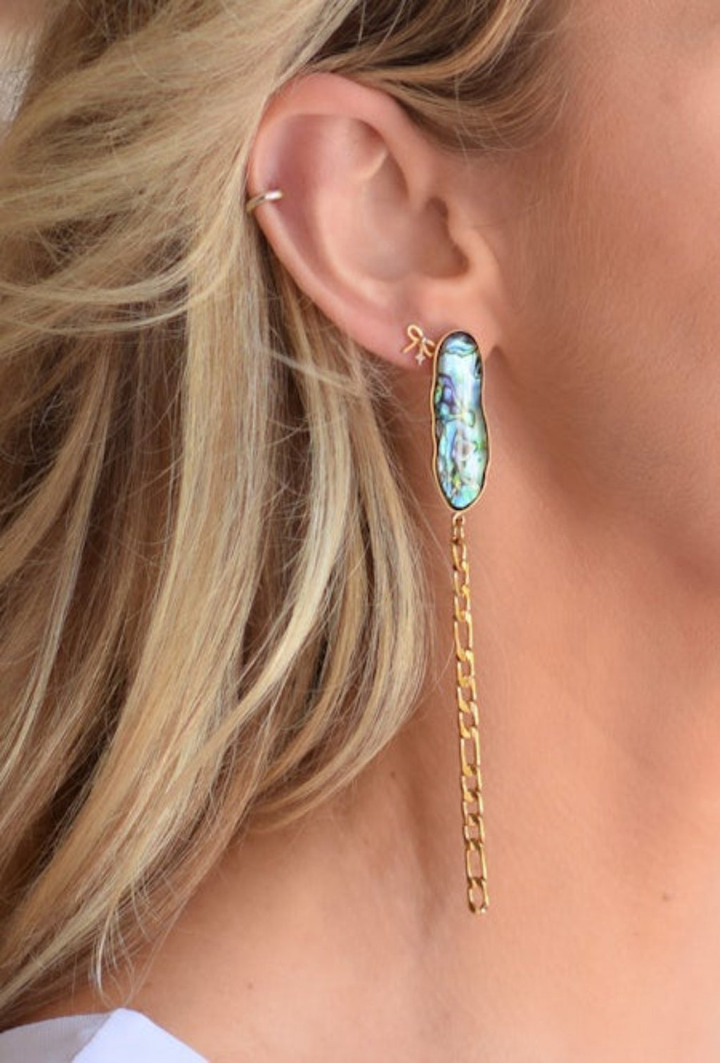 Nightcap Earring - Aqua