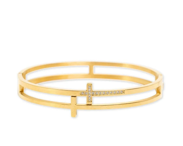 Always Faithful Cuff - Gold