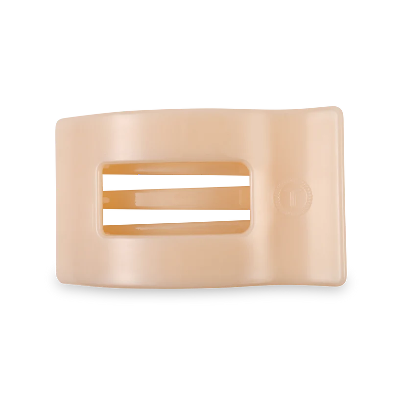 Small Flat Rectangle Hair Clip (More Colors Available)
