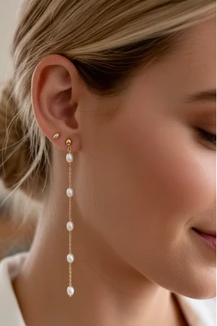 Aura Pearl Earrings