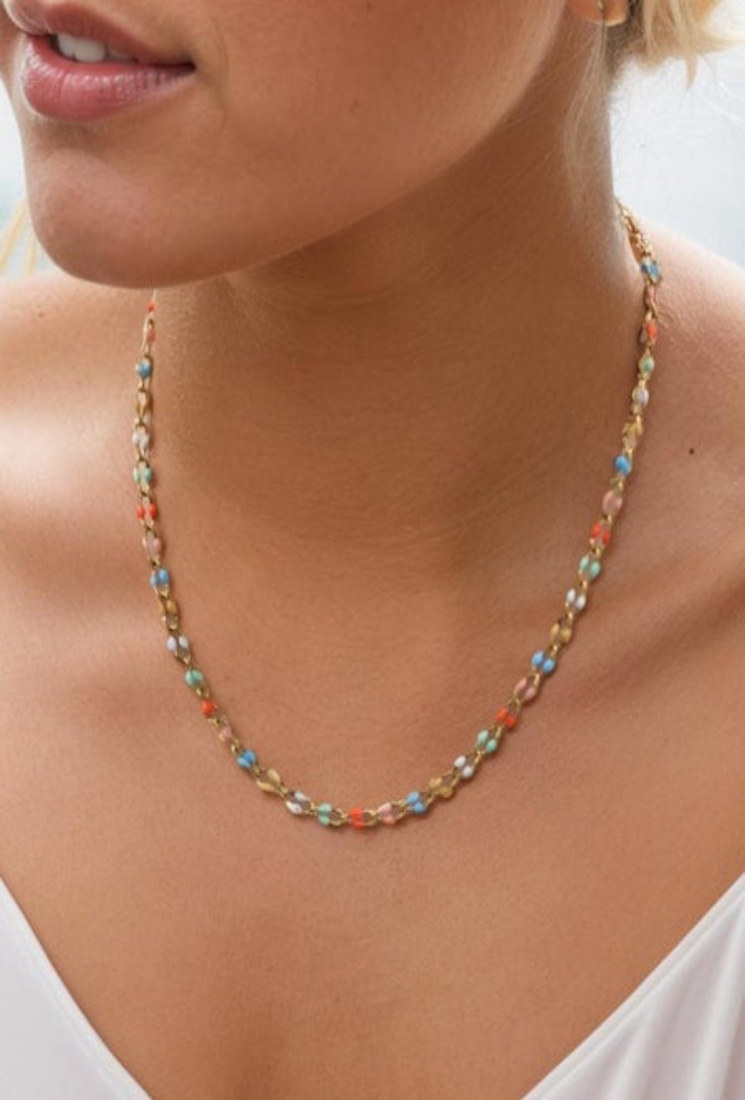 Bright Idea Necklace - Gold