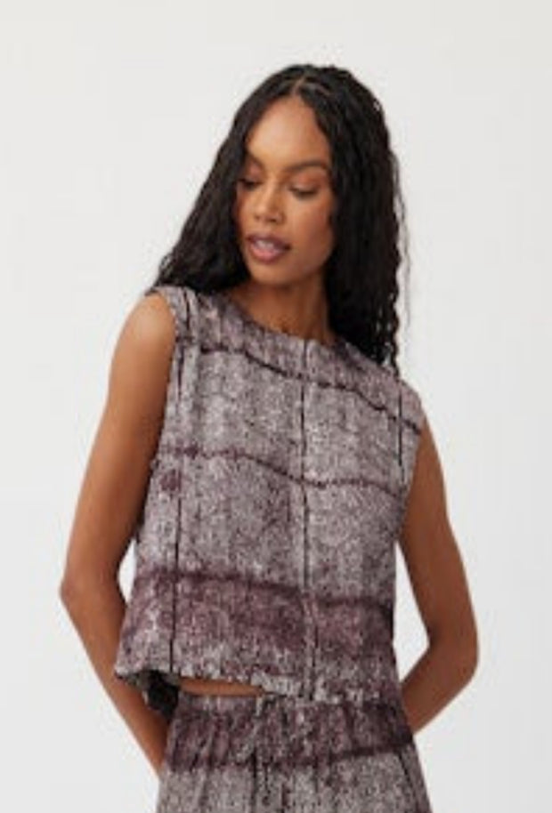 Boxy Button Top - Multi
