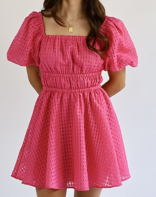 Arnette Dress - Pink