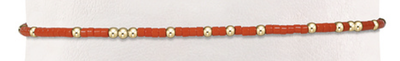 Gameday Hope Unwritten Bracelet - Bright Orange