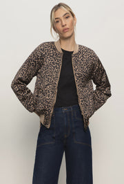 Monroe Sateen Bomber - French Kitty