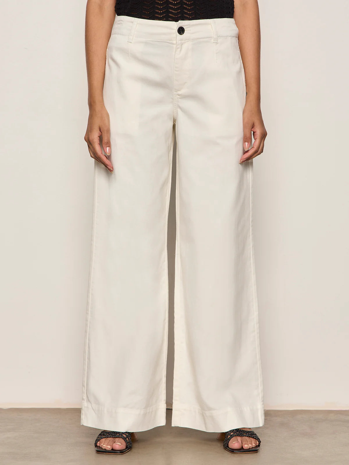Academy Wide Leg Pant - Collagen