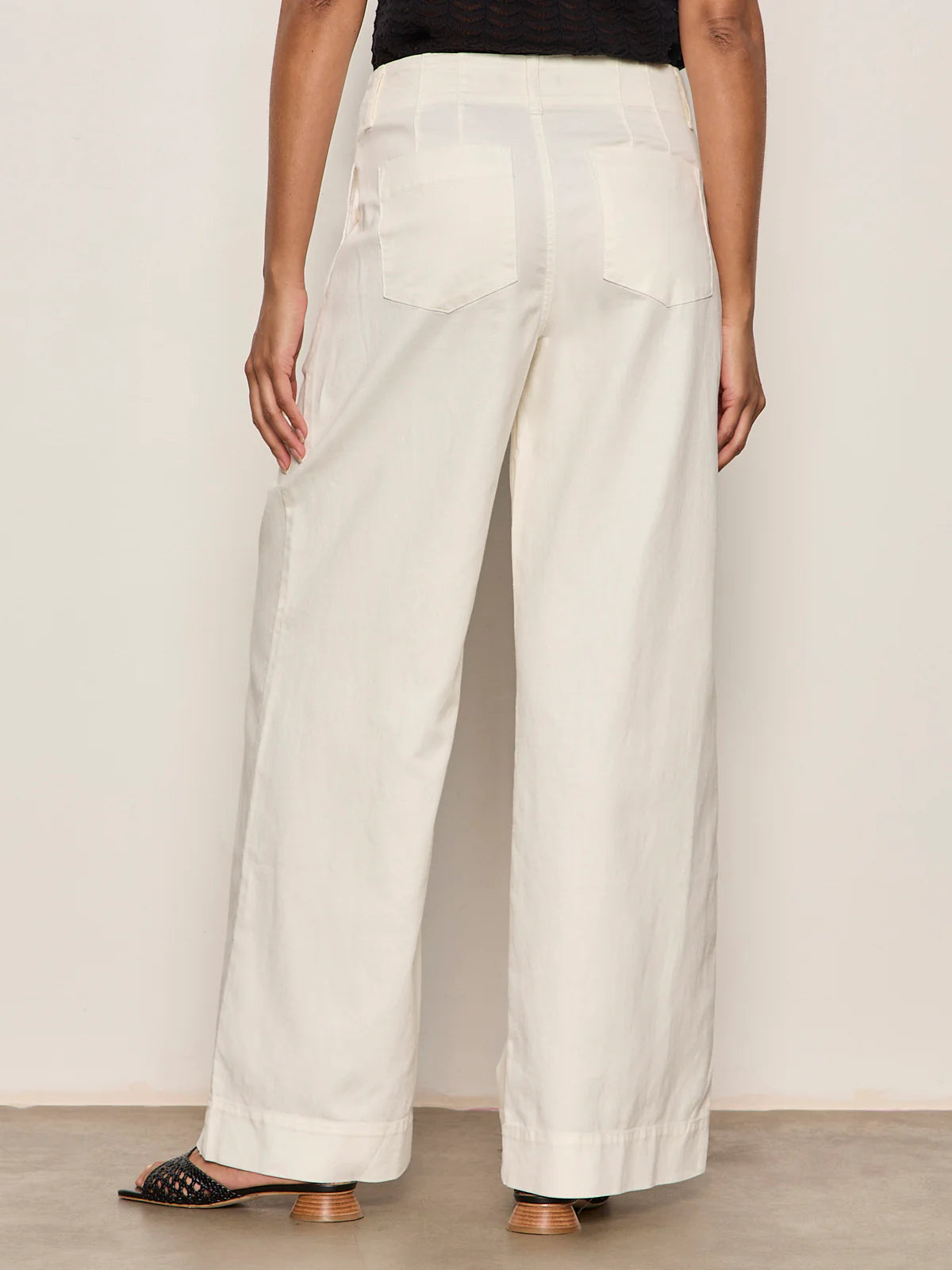 Academy Wide Leg Pant - Collagen
