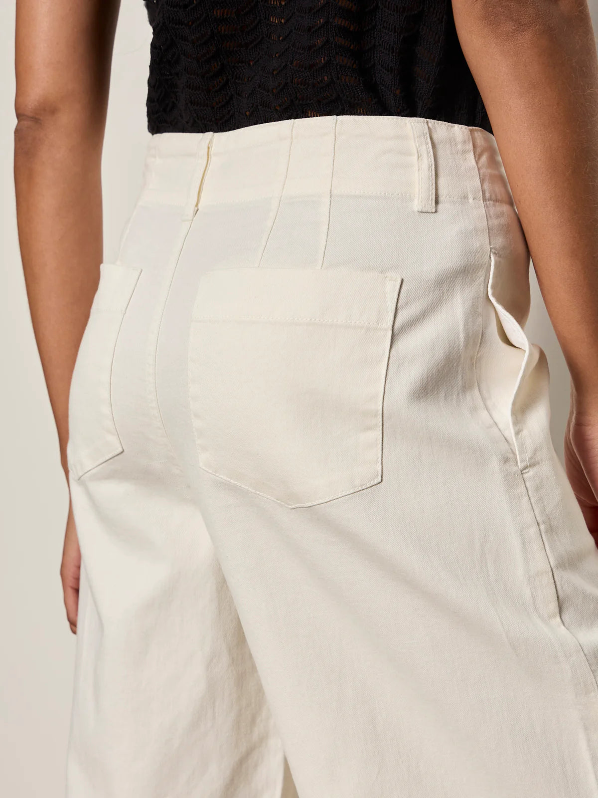 Academy Wide Leg Pant - Collagen
