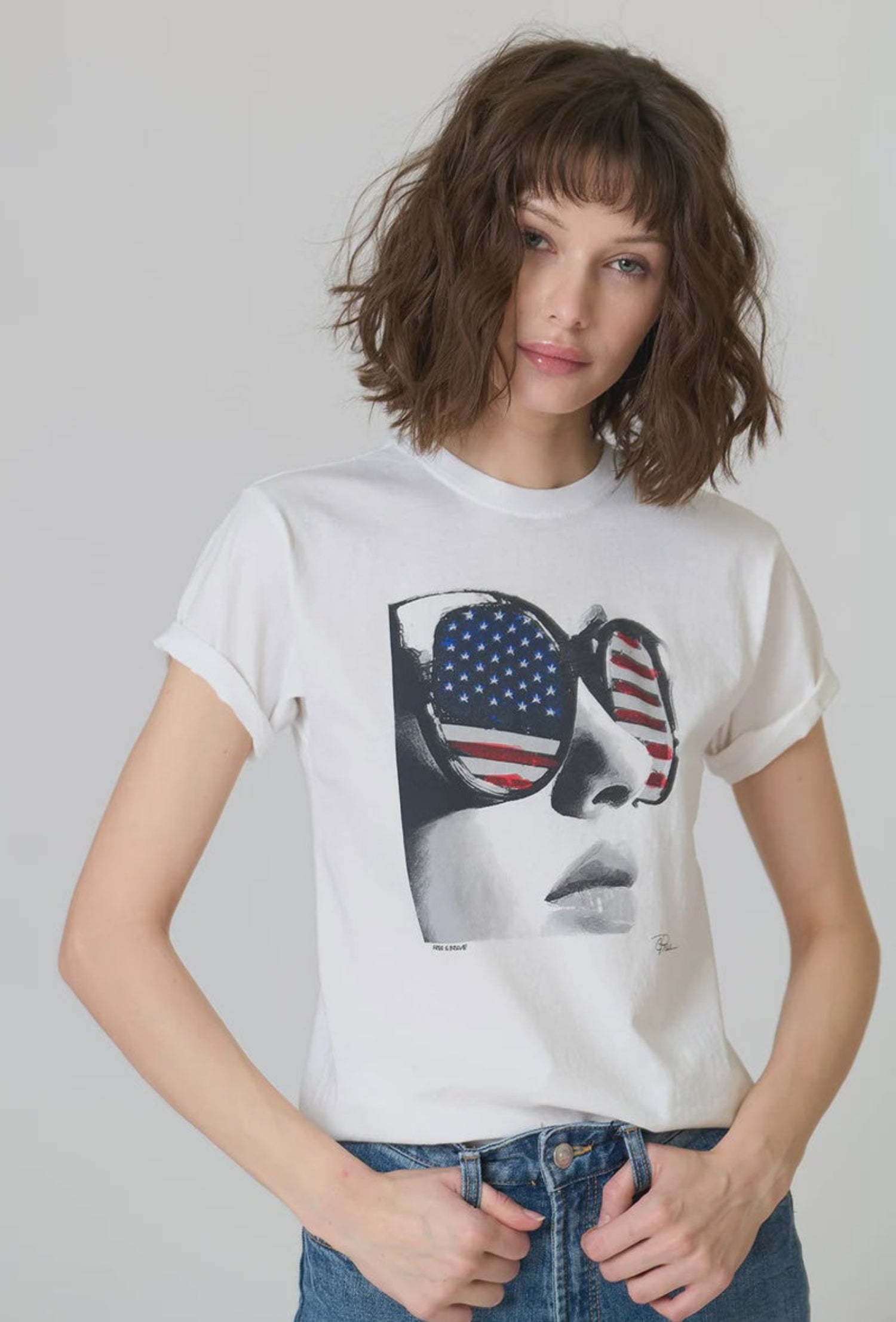 Free and Brave Graphic Tee