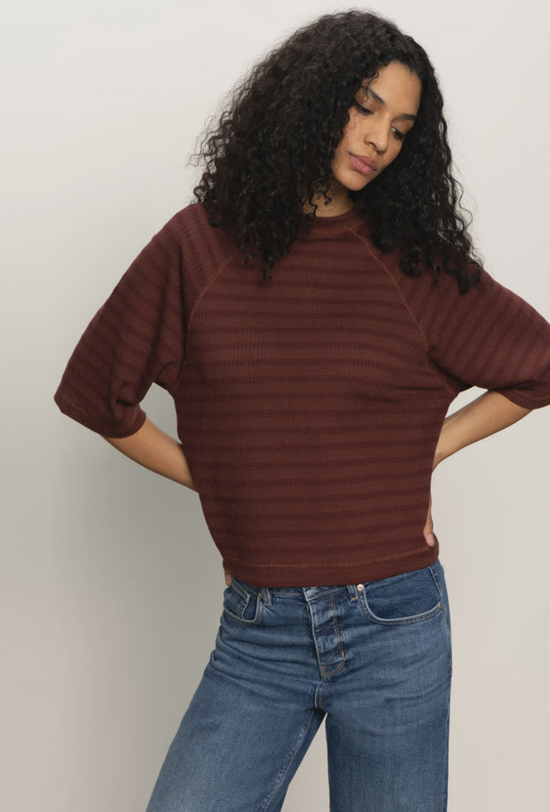 Boxy Raglan Tee - Chicory
