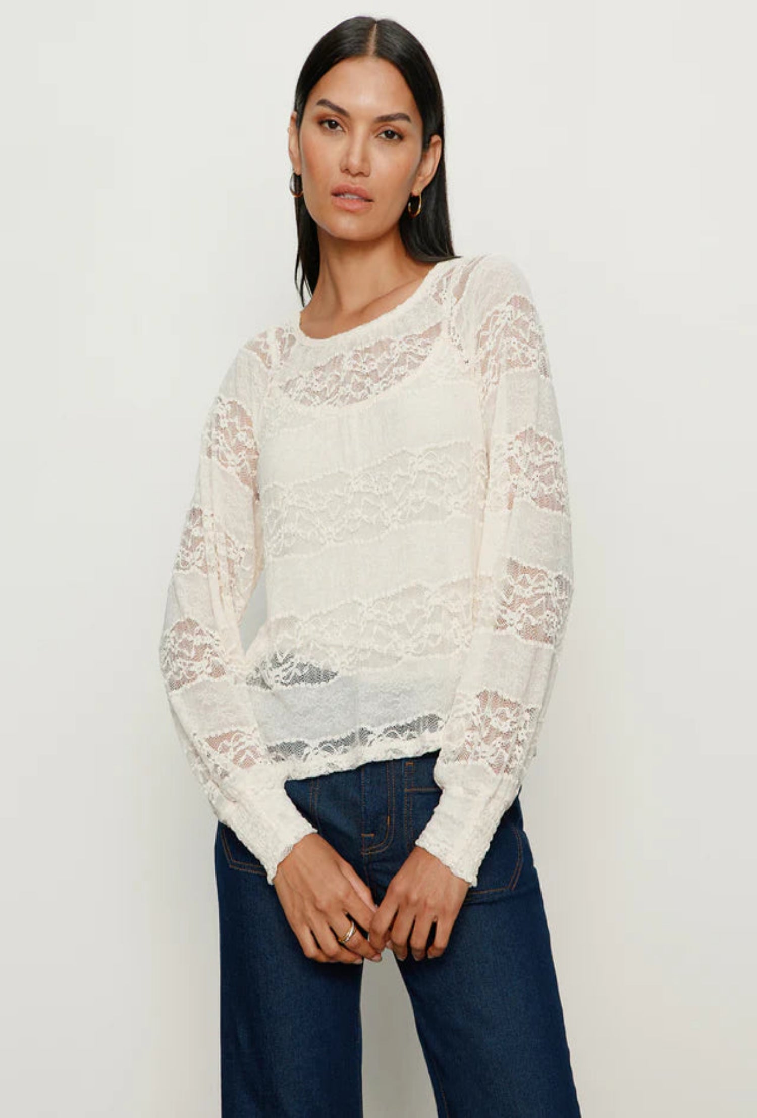 Ultra Raglan Top - Vintage Ivory