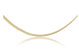 15" Choker Herringbone Chain - Gold