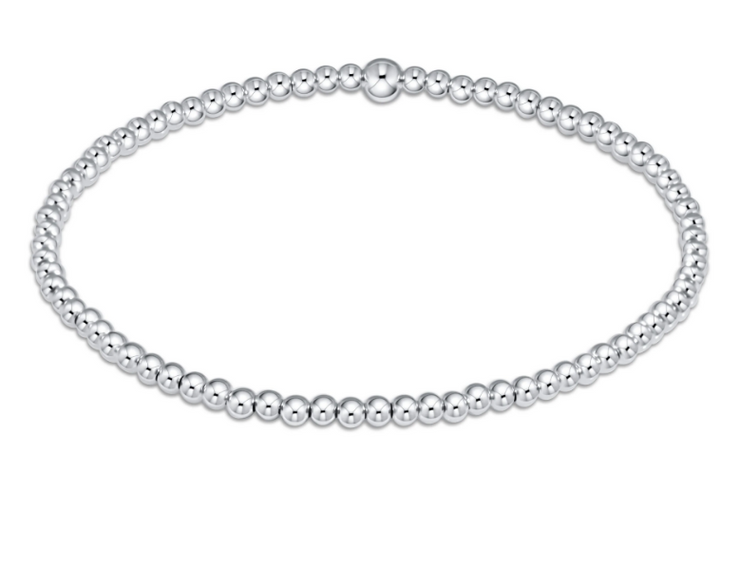 Classic Sterling 2.5mm Bead Bracelet