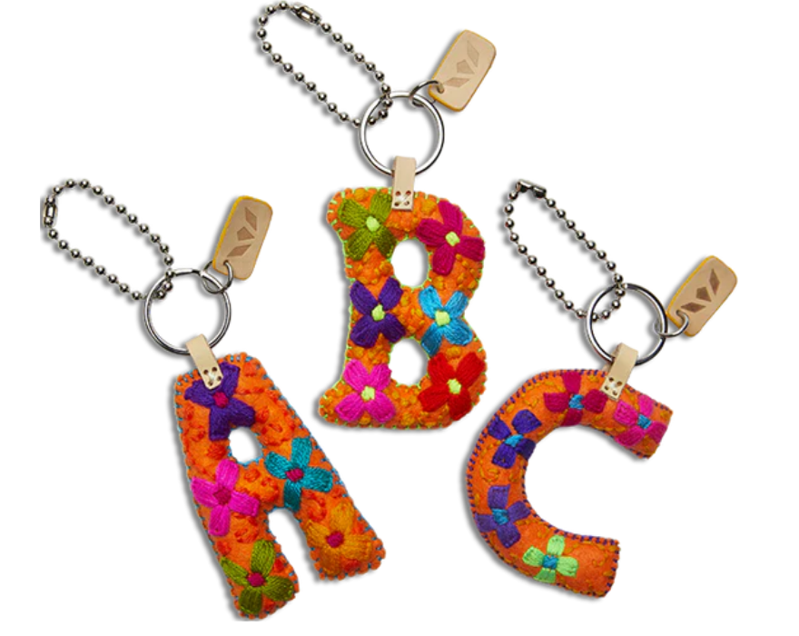 Orange Felt Charm