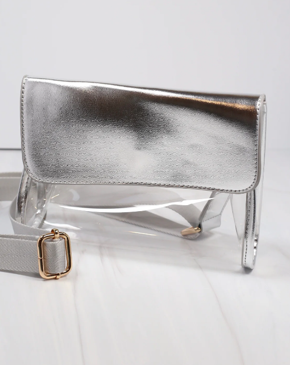 Tatum Convertible Clear Bag (Available in 6 Colors)