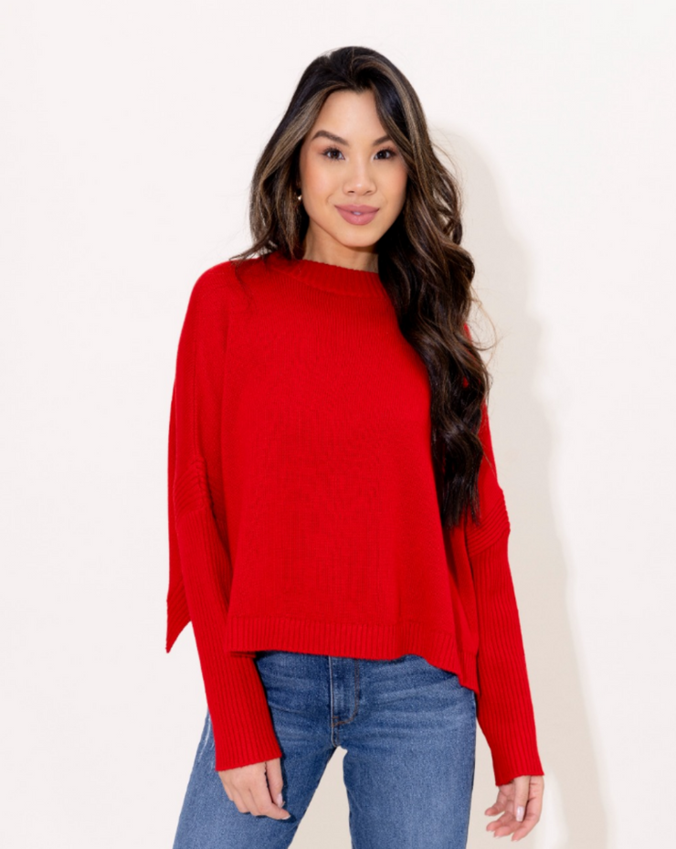 Leona Sweater - Poppy