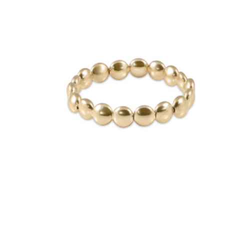 Extends - Honesty Gold 10mm Bead Bracelet
