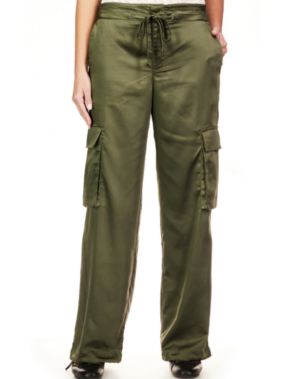 Eve Cargo Pant - Dark Olive