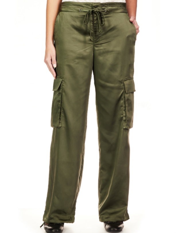 Eve Cargo Pant - Dark Olive