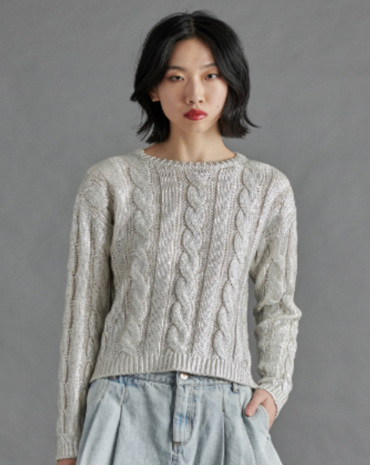 Renzo Sweater - Antique Ivory